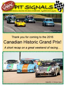 2016 CHGP Wrap Up